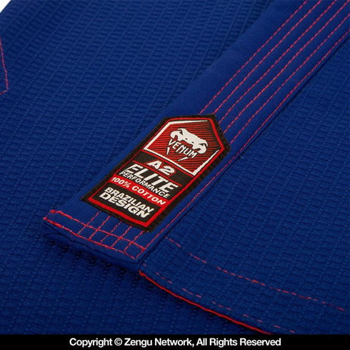 Venum-Elite Jiu Jitsu Gi (Blue/Red)-9